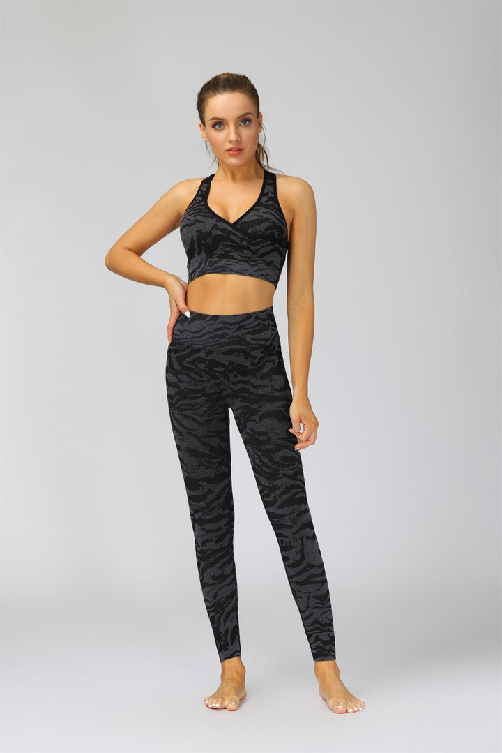 Wildly Comfortable Tiger-Print Seamless Leggings