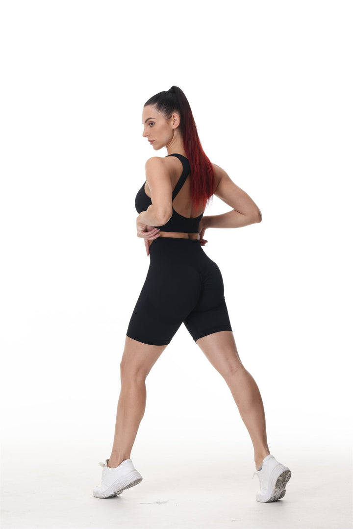 Ultimate Running Set: Stylish Shorts & Performance Top