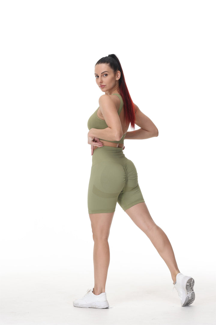 Ultimate Running Set: Stylish Shorts & Performance Top