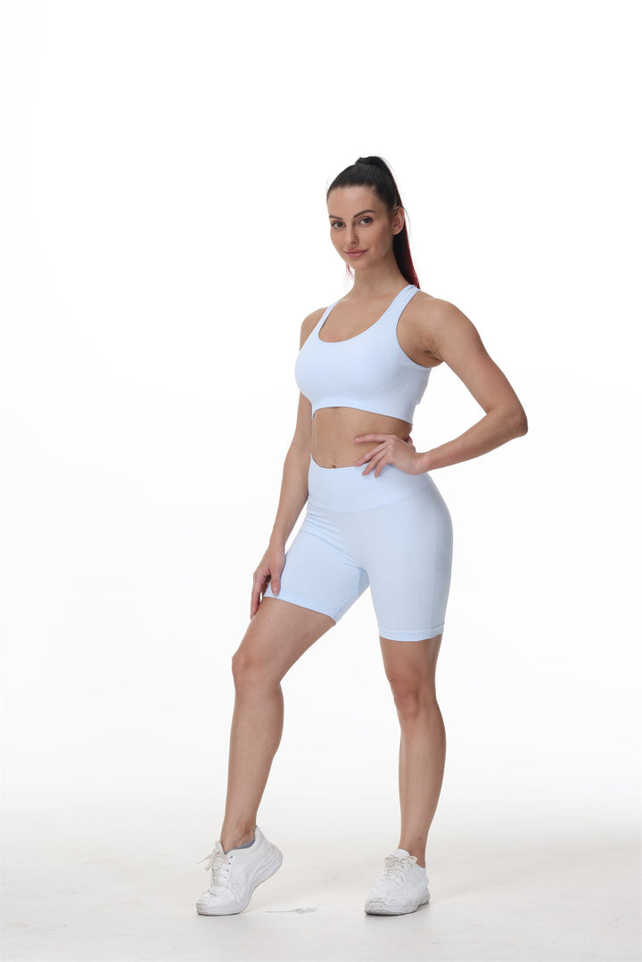 Ultimate Running Set: Stylish Shorts & Performance Top
