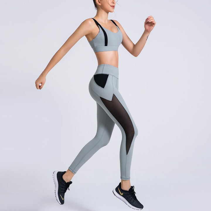 Empower Your Workout - Stylish Leggings & Top Set
