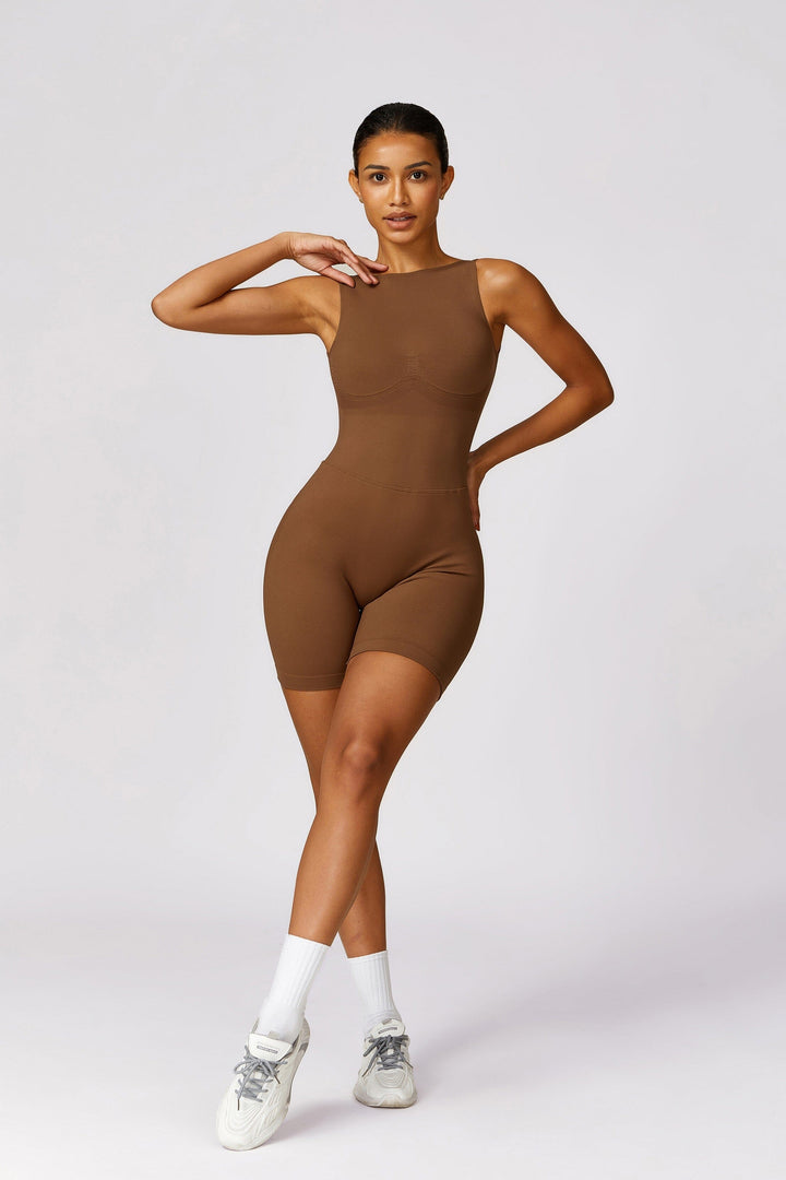 Enchanting Seamless V-Back Jumpsuit