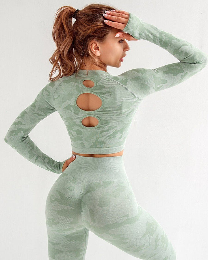 Camouflage Seamless Leggings for Ultimate Comfort and Style