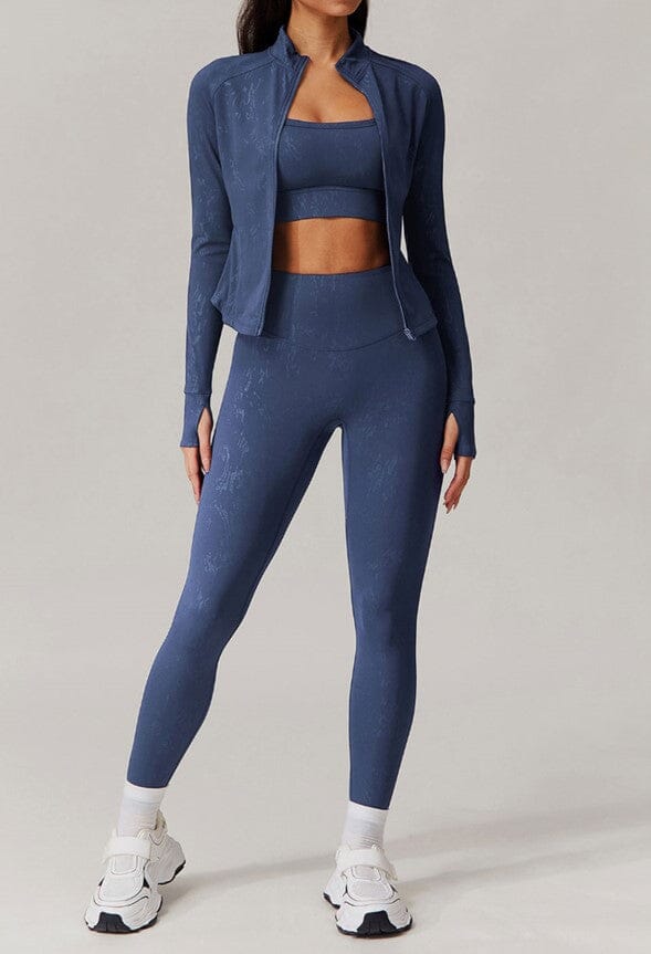Ultimate Performance Gym Set - Stylish Leggings & Matching Jacket
