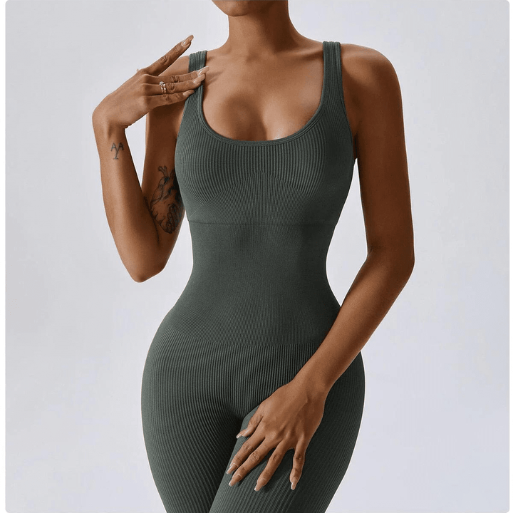 Ultimate Comfort Seamless Jumpsuit for All-Day Style