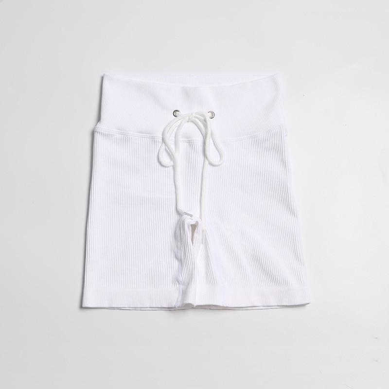 Chic High-Waisted String Shorts for Effortless Style