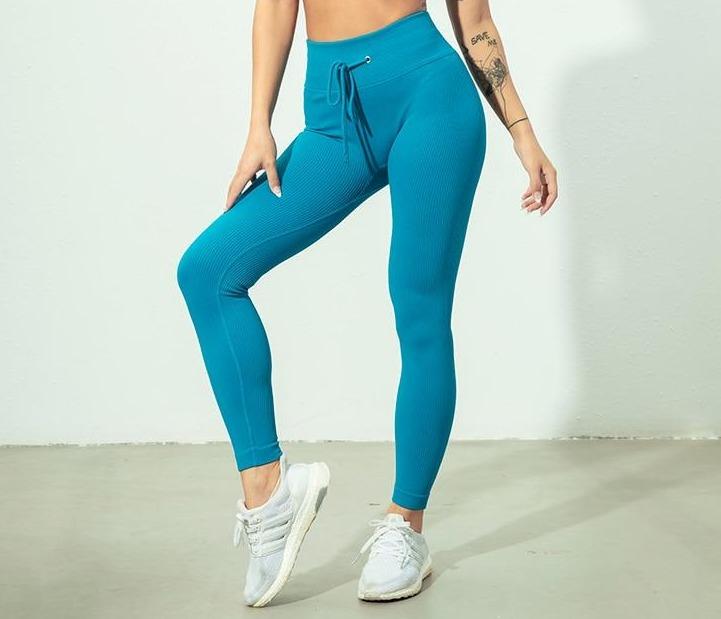 Luxurious High-Waisted String Leggings for Ultimate Comfort and Style