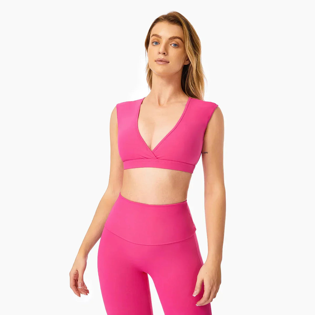 Chic Open Back Crop Top with a Contemporary Flair