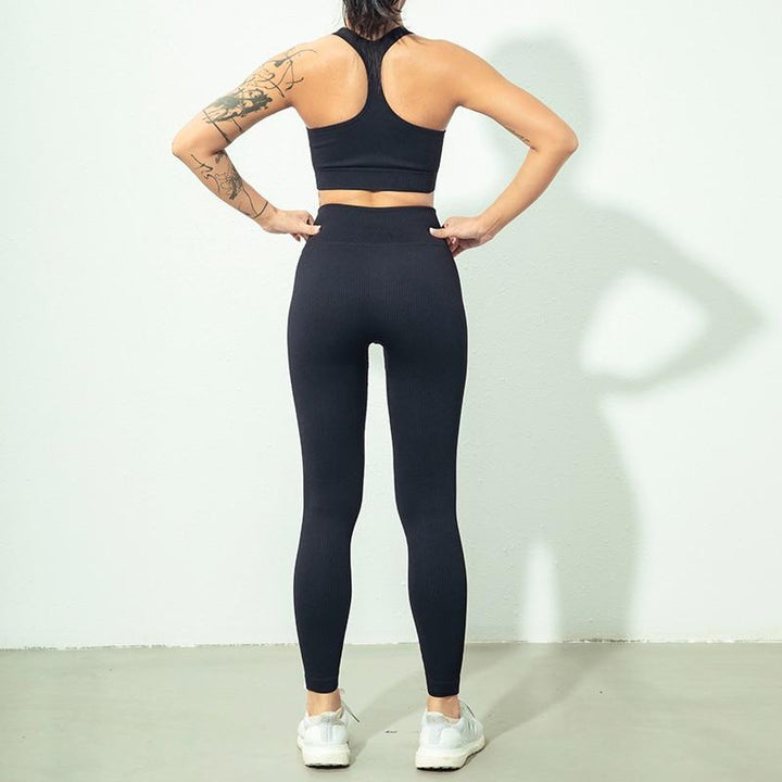 Luxurious High-Waisted String Leggings for Ultimate Comfort and Style