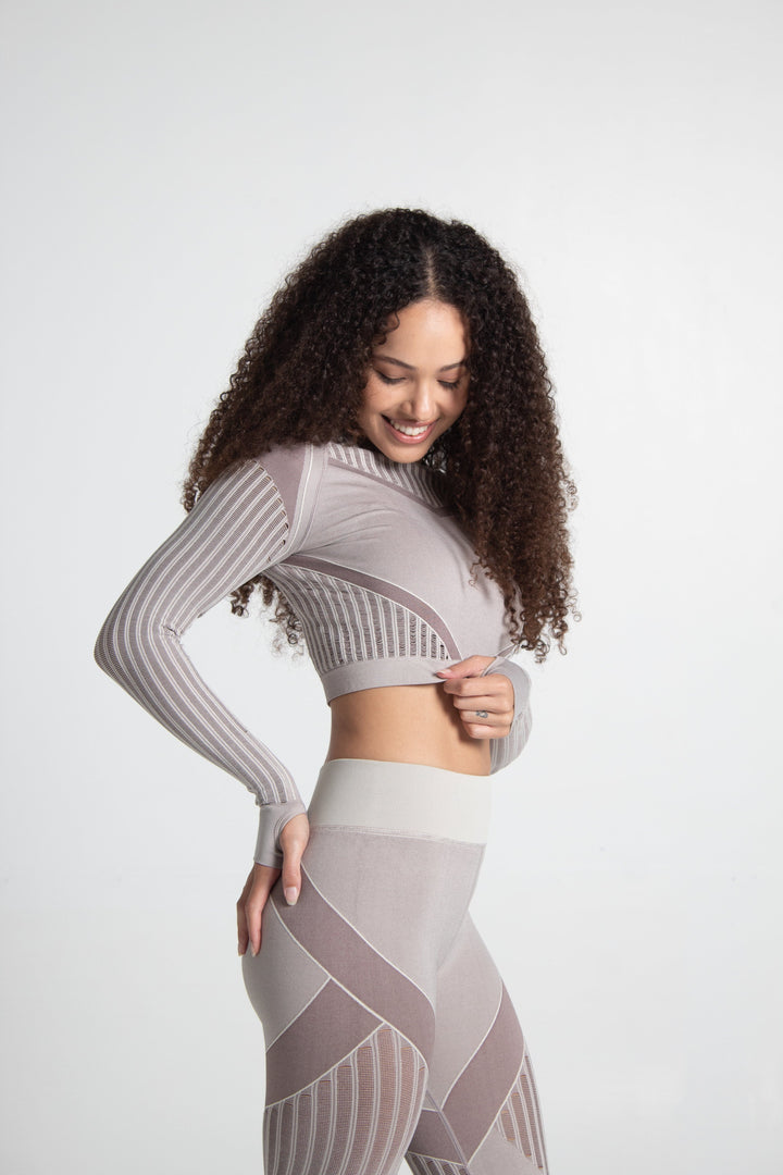 Breathable Mesh Seamless Top for Ultimate Comfort