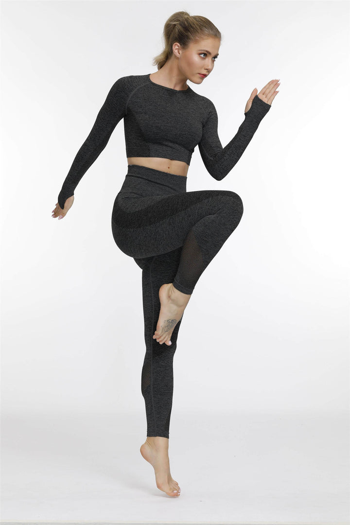 Stylish Long Sleeve Workout Shirt