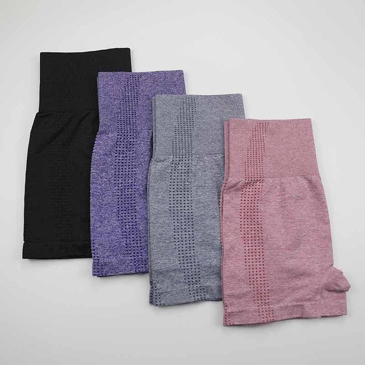 Elevate Your Workout with Our All-in-One Seamless Yoga Set: Shorts & Matching Top