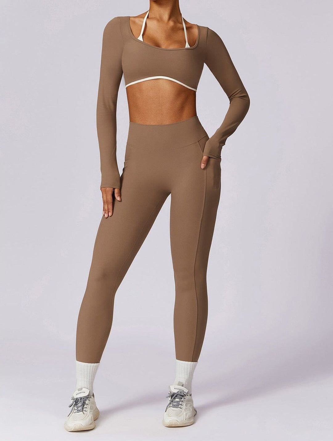 Enchanted Faerie Fitness Set - Stylish Leggings & Top Combo