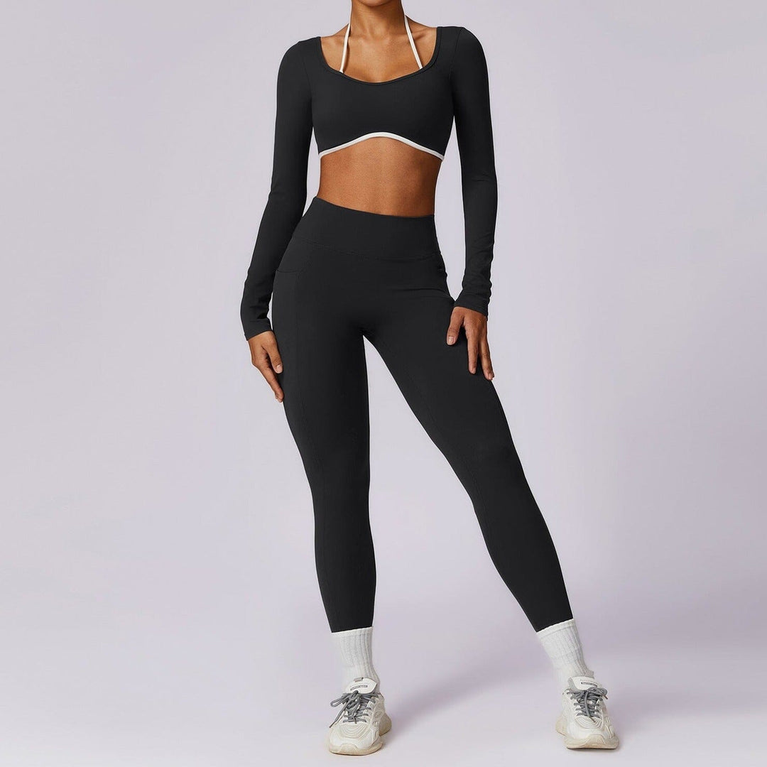 Enchanted Faerie Fitness Set - Stylish Leggings & Top Combo