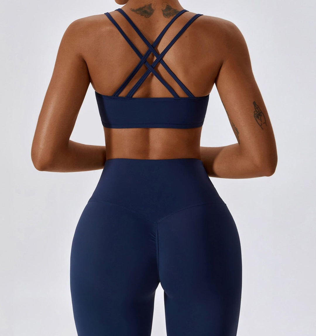 Siren Cross Straps Sports Bra