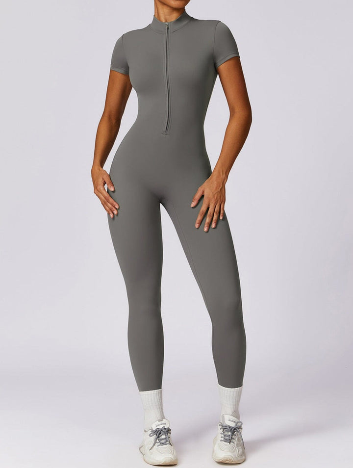 Blissful Breeze Short Sleeve Jumpsuit