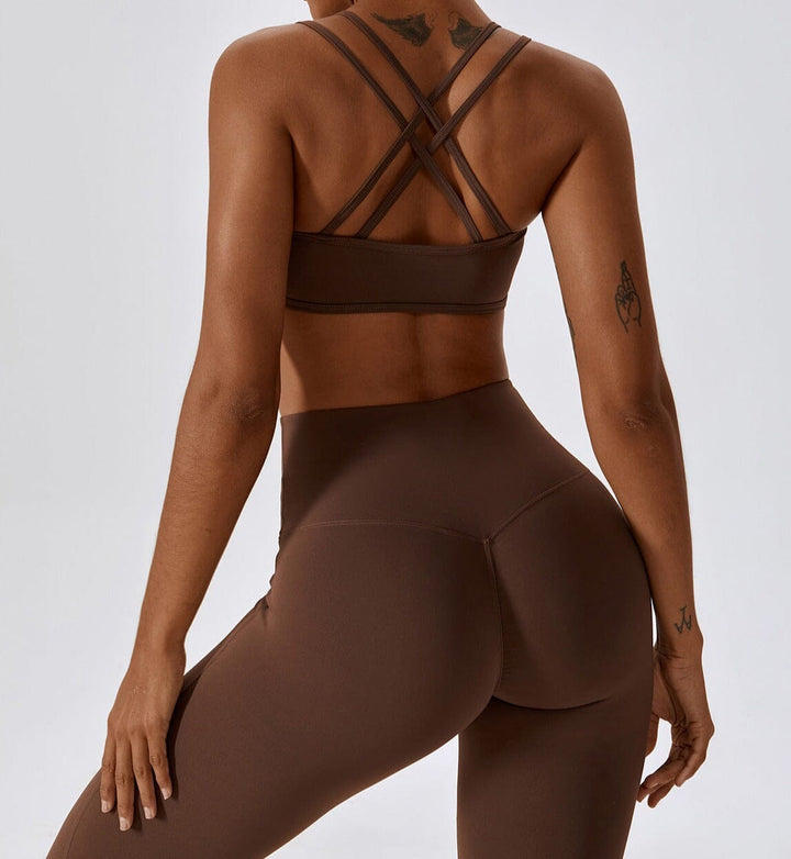 Siren Cross Straps Sports Bra