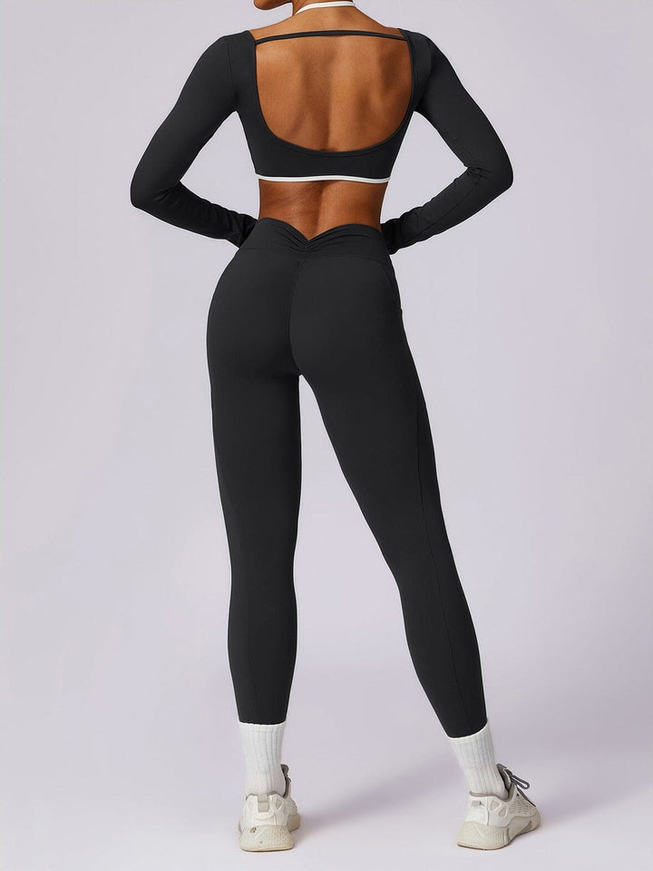 Enchanted Faerie Fitness Set - Stylish Leggings & Top Combo