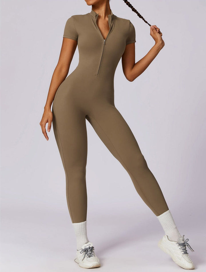 Blissful Breeze Short Sleeve Jumpsuit