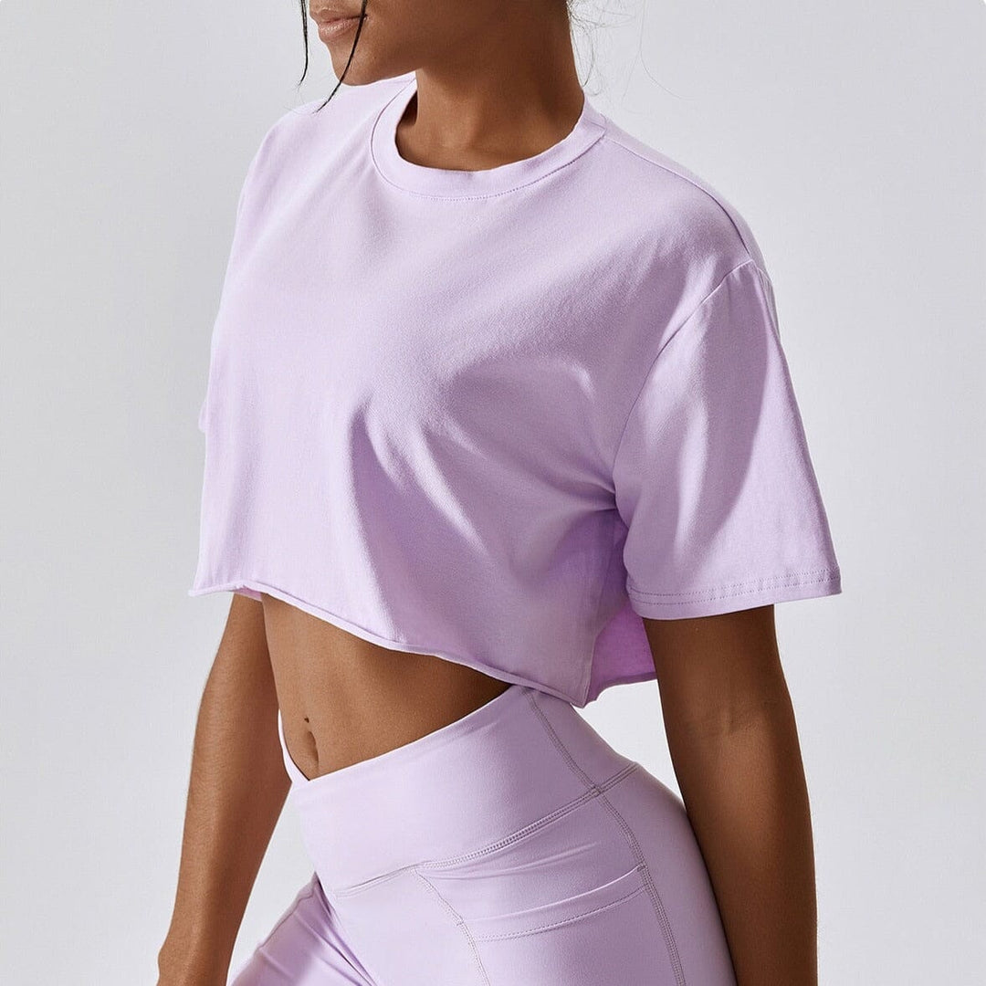 Stylish Short Sleeve Casual Tee