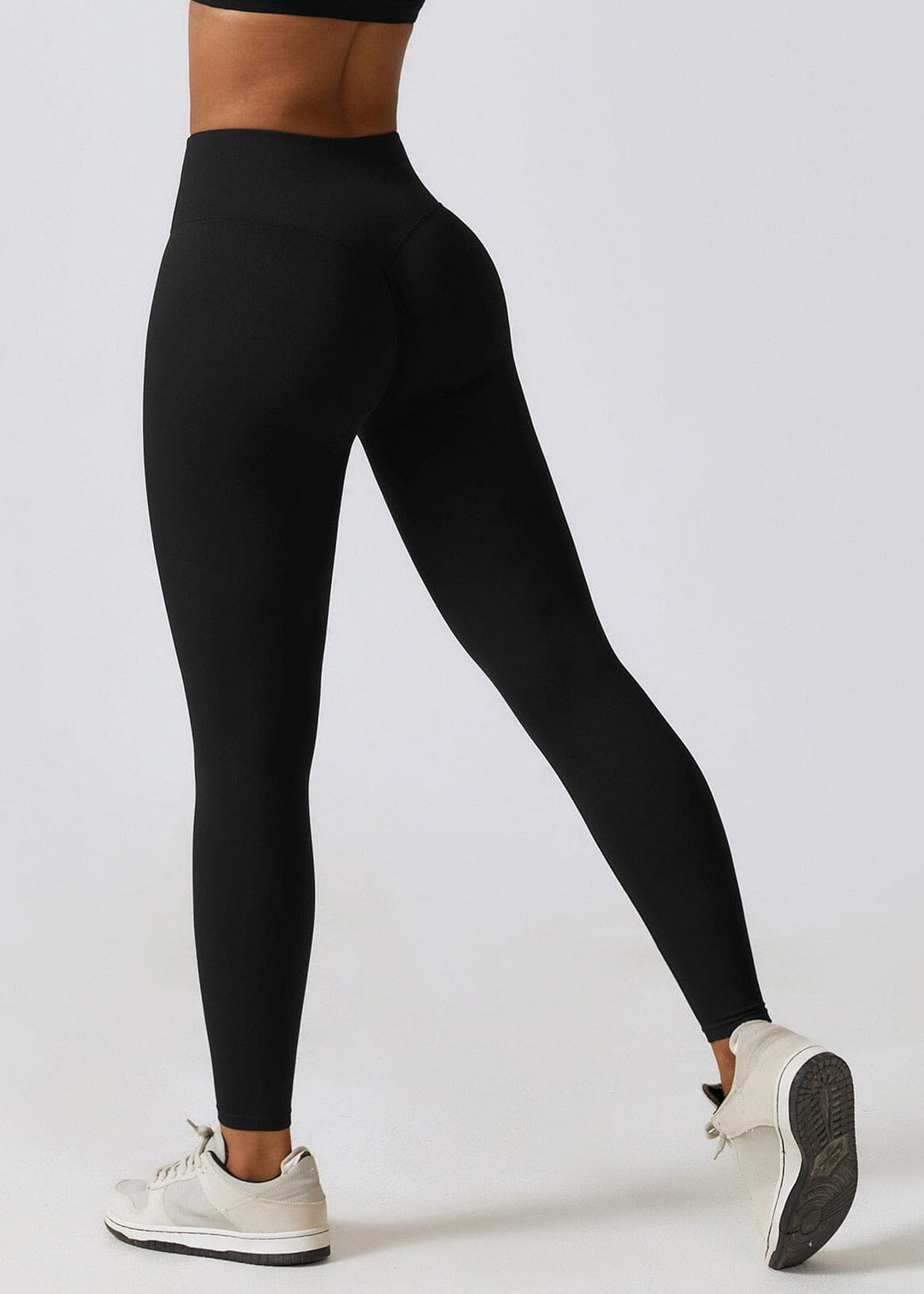 Chic Three-Piece Coat Ensemble - Stylish Leggings & Top Combo