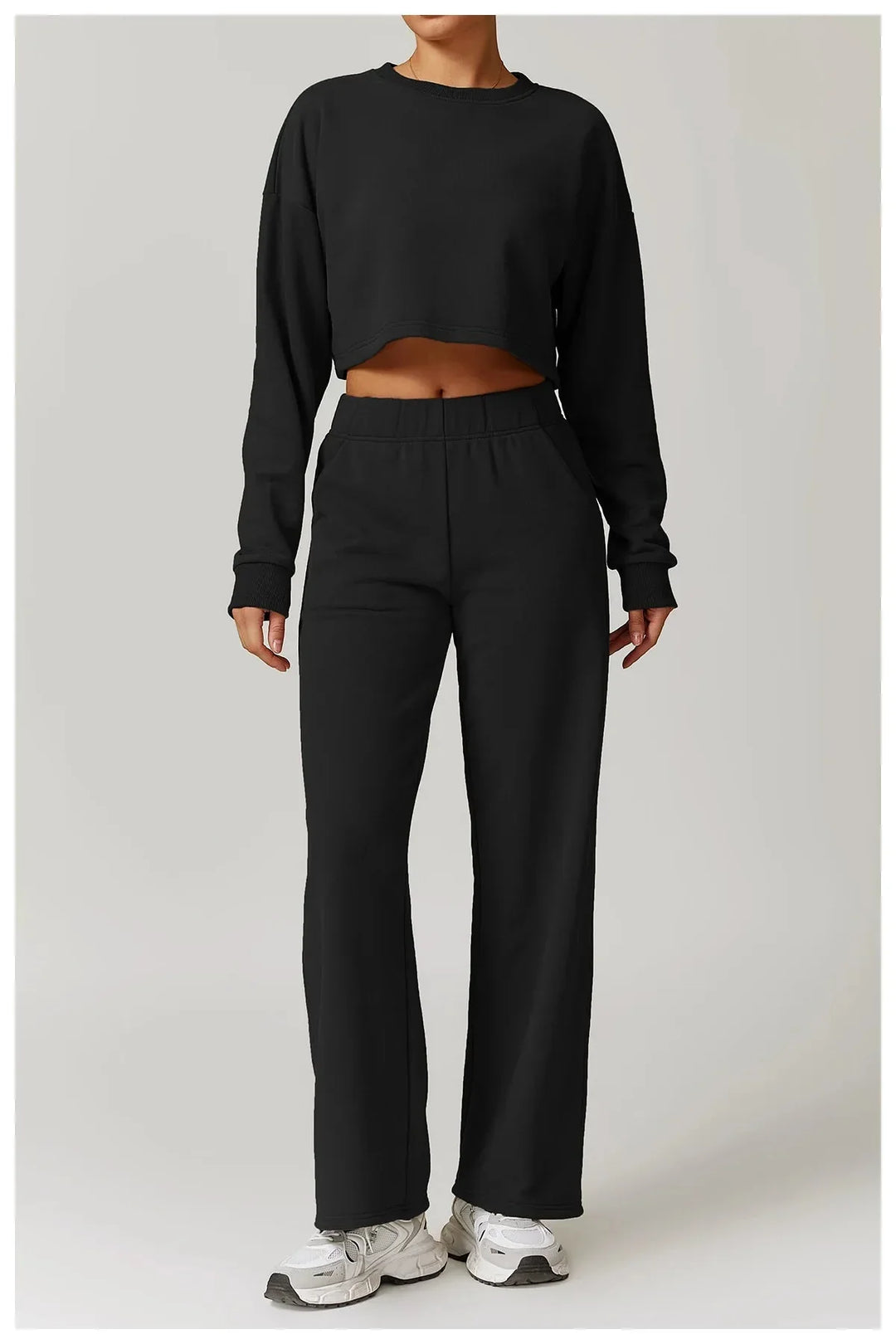 Ultimate Fitness Ensemble - Stylish Pants & Top Combo