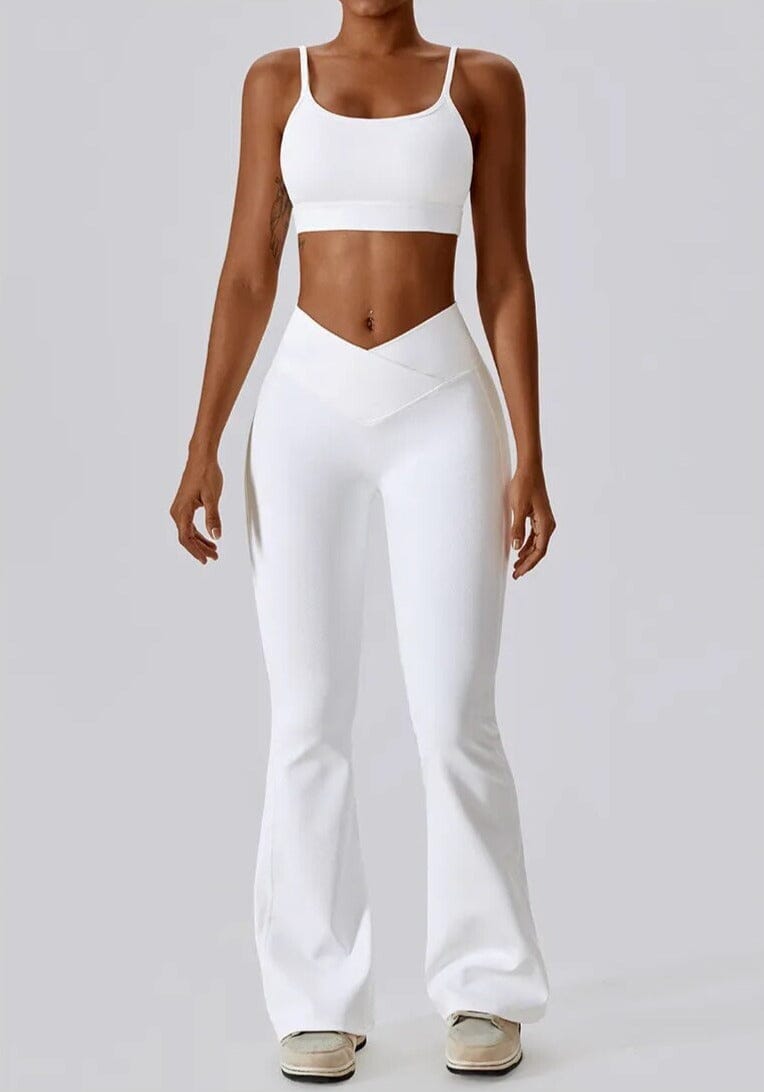Soulmate Flared Ensemble - Stylish Leggings & Chic Top