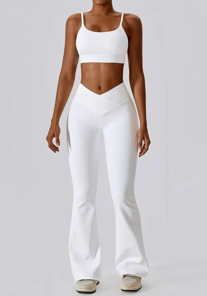 Soulmate Flared Ensemble - Stylish Leggings & Chic Top