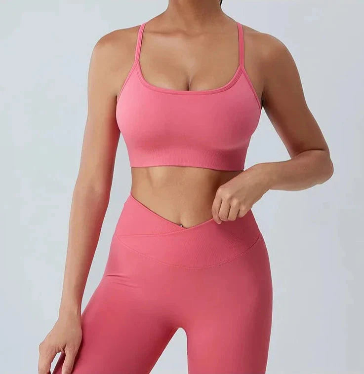 Core Seamless Crisscross Bralette