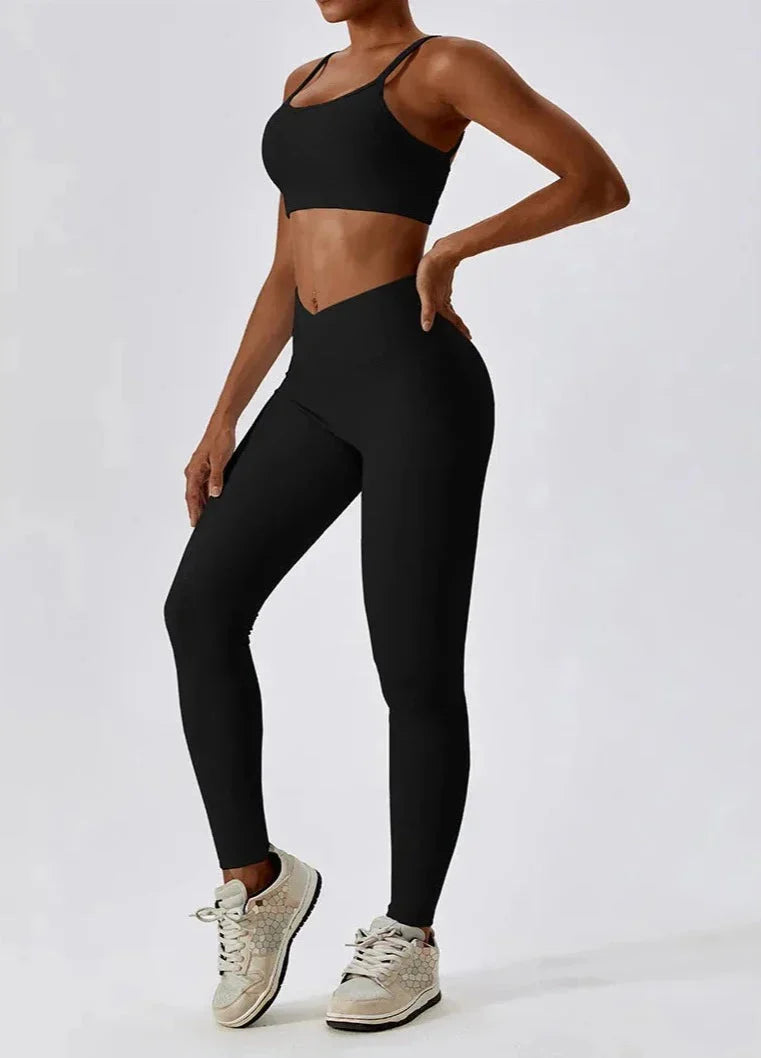 Perfect Match Workout Set - Stylish Leggings & Top Combination