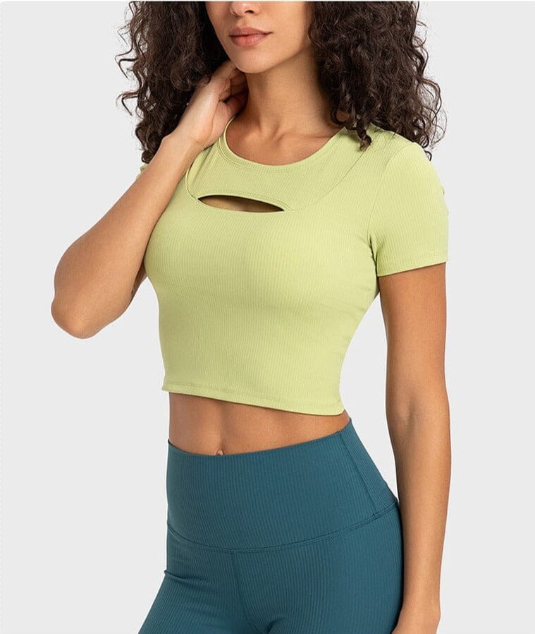 Chic Hollow Design Crop Top