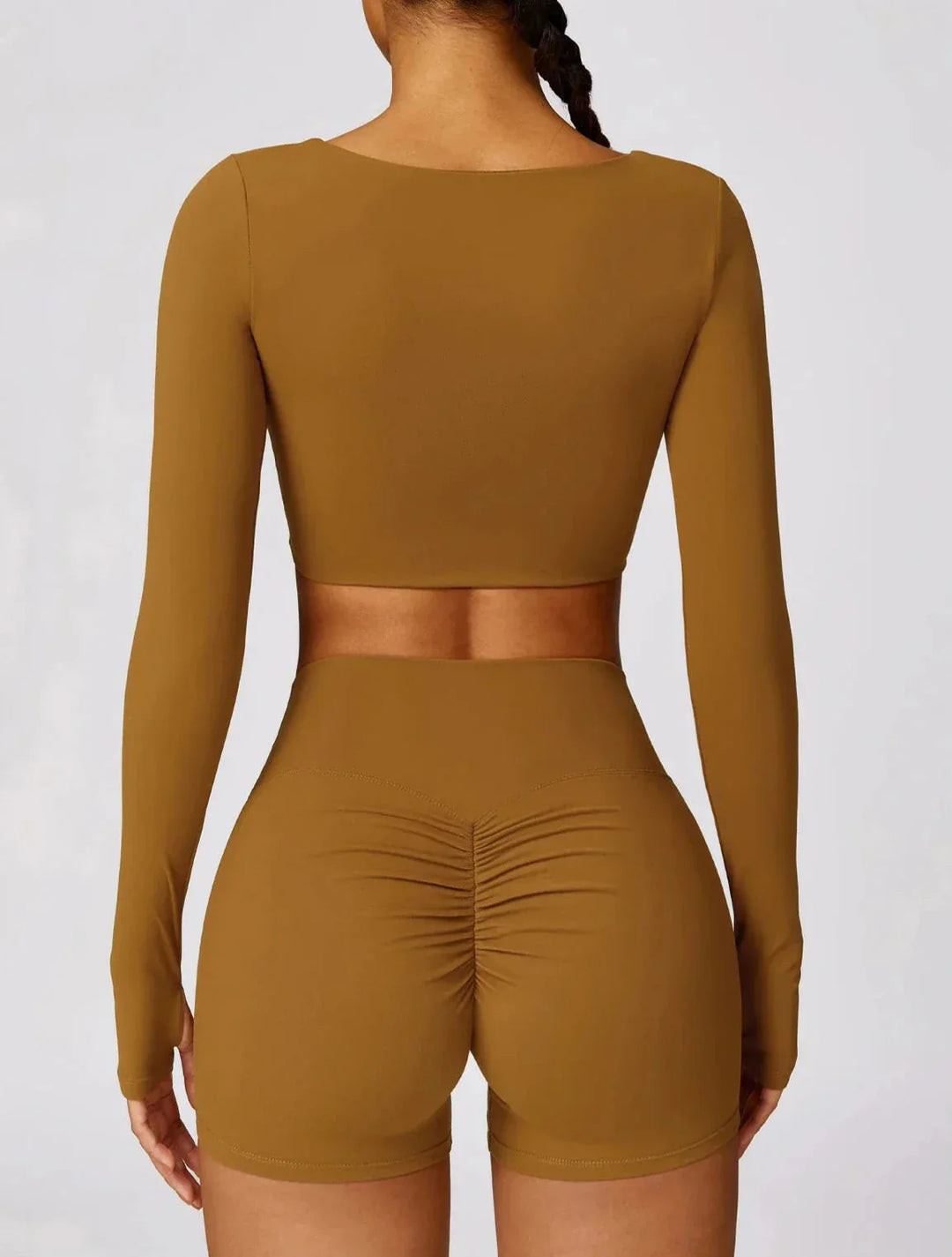 Chic Long Sleeve Cropped Top for Ultimate Comfort