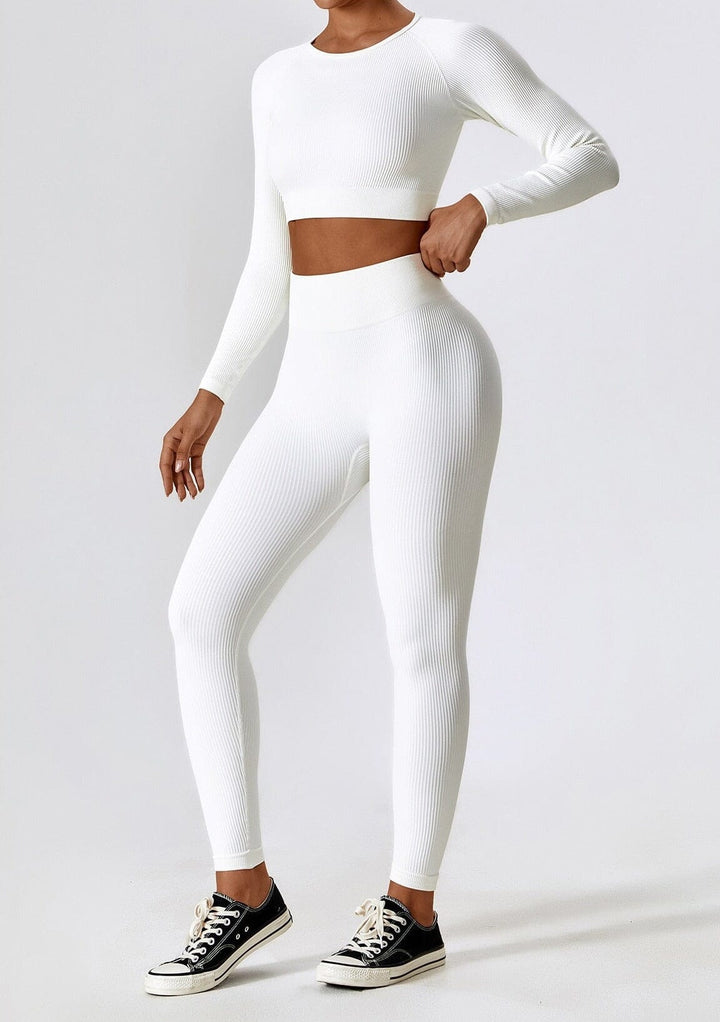 Grove Ultimate Comfort Seamless Set - Stylish Top & Leggings Combo