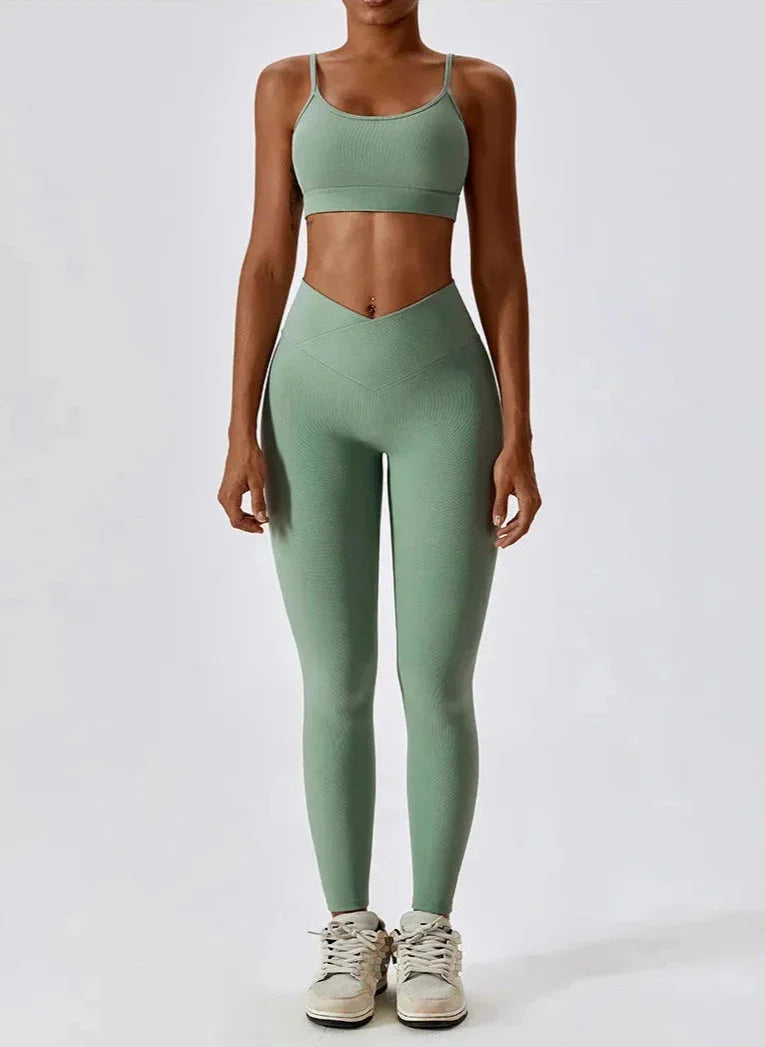 Perfect Match Workout Set - Stylish Leggings & Top Combination