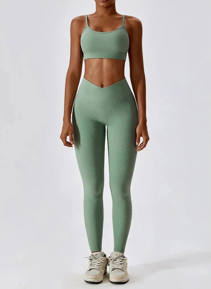 Perfect Match Workout Set - Stylish Leggings & Top Combination