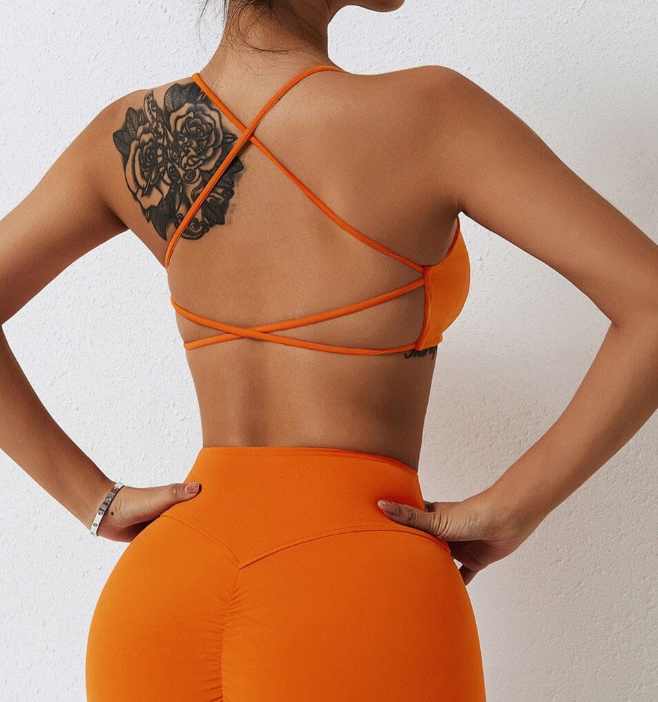 SvelteFlow Cross Back Bra