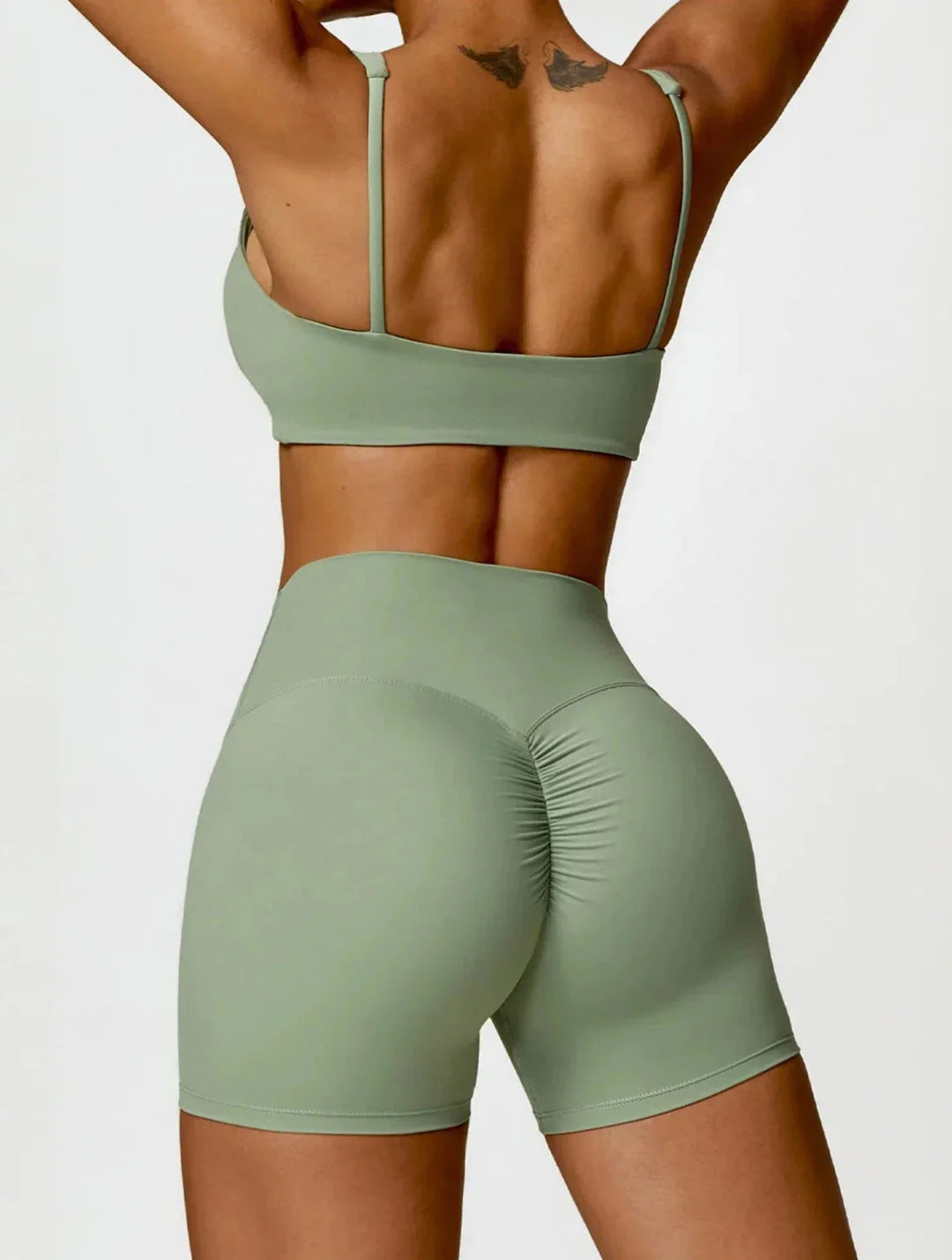 Elevate Your Workout with the Charm Flex Performance Bra and Shorts Set