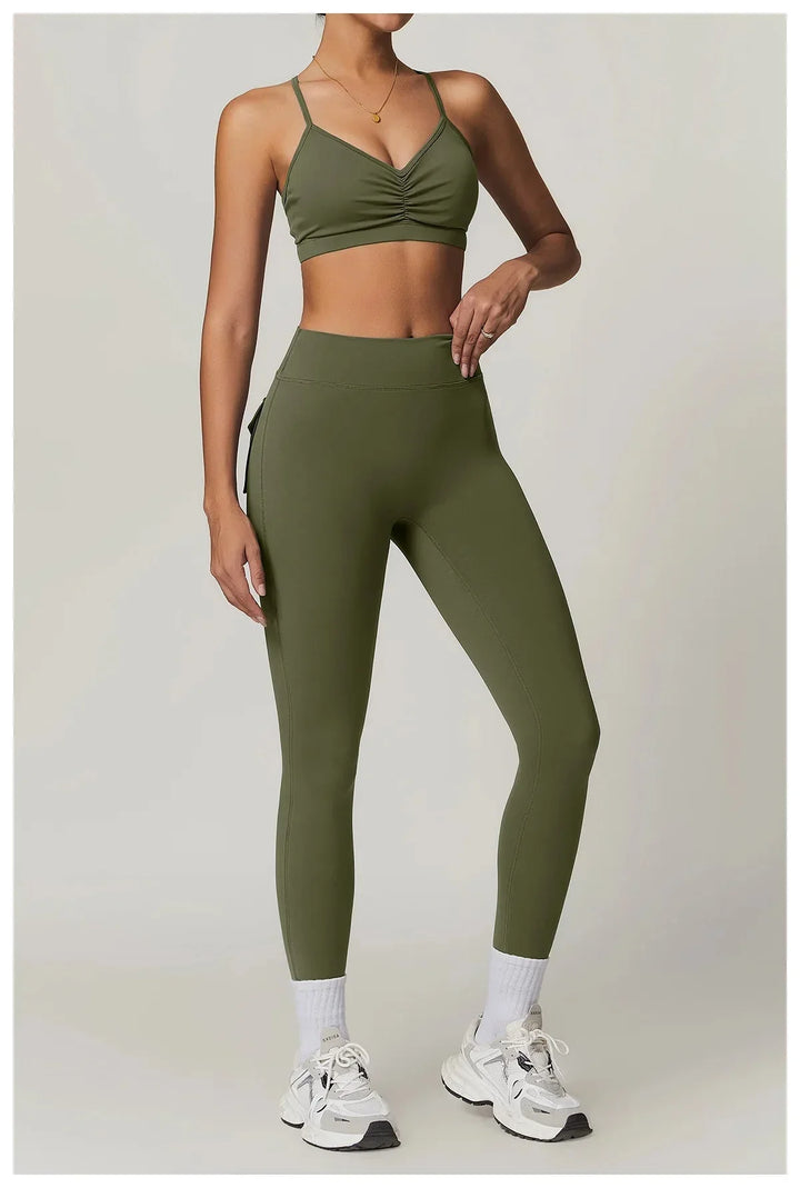 Sporty Chic Pocket Leggings