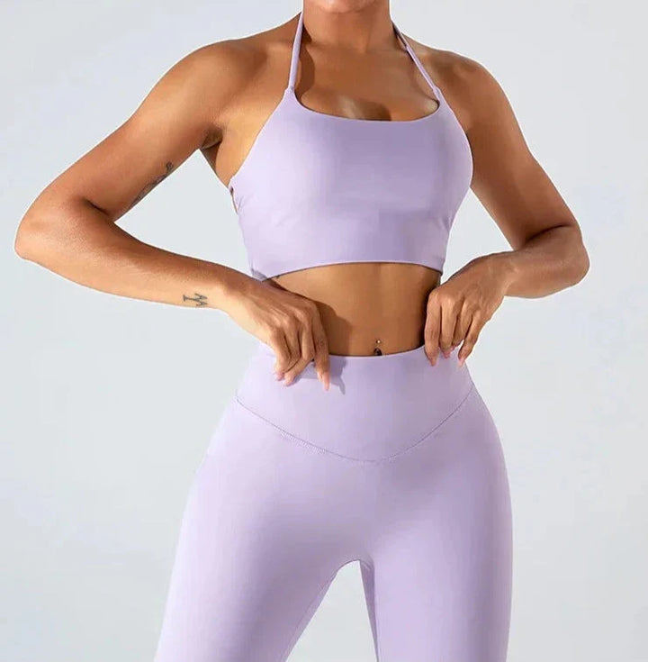 Savvy Double Cross Back Sports Bra