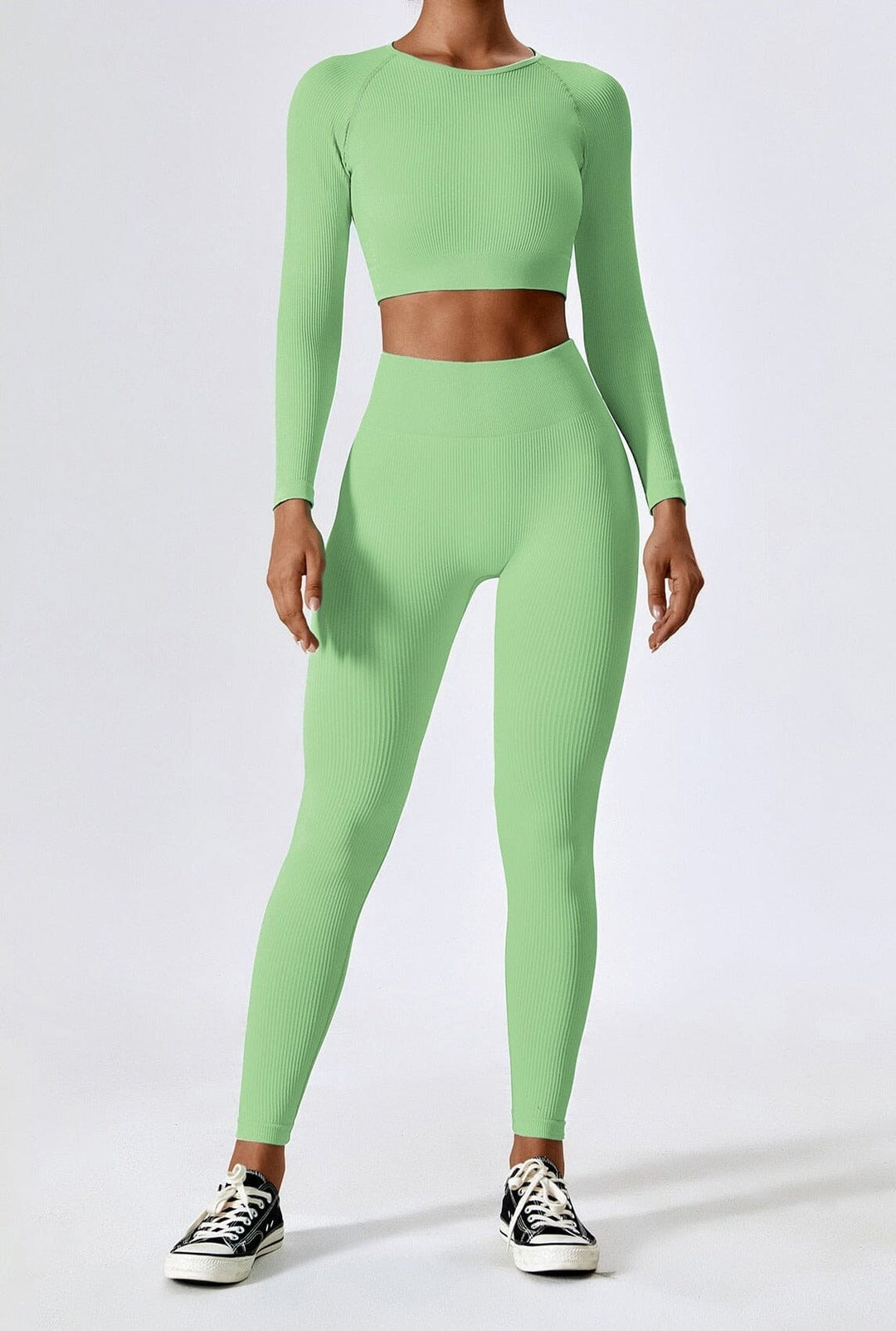 Grove Ultimate Comfort Seamless Set - Stylish Top & Leggings Combo