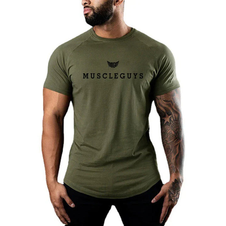 Green MuscleGuys T-Shirt