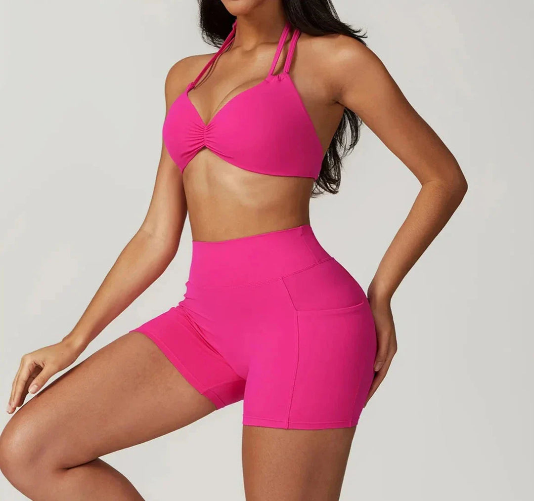 Heavenly Halter Sports Bra