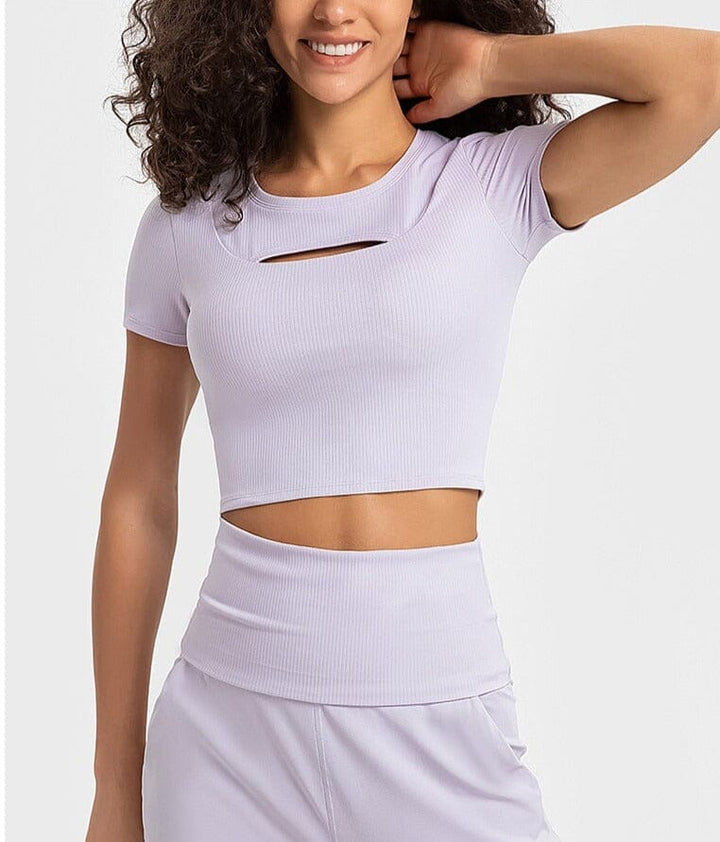 Chic Hollow Design Crop Top