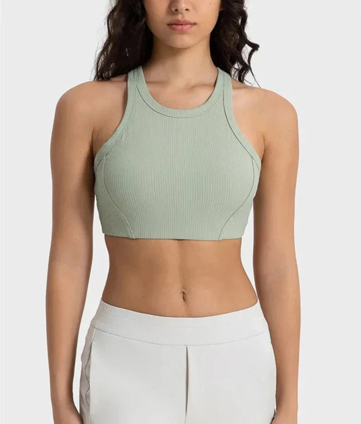 Elevate Fit High-Neck Sports Bra