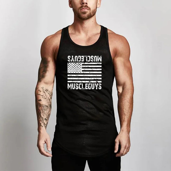 Black MuscleGuys Tank Top 1.0