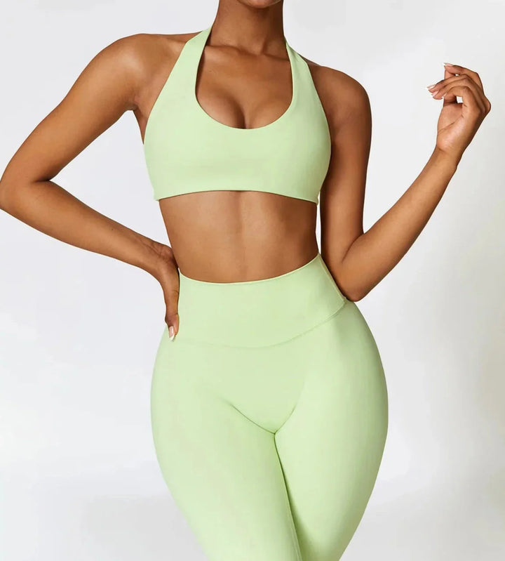 Enchanting Mystic Vest Activewear Set - Stylish Leggings & Matching Top