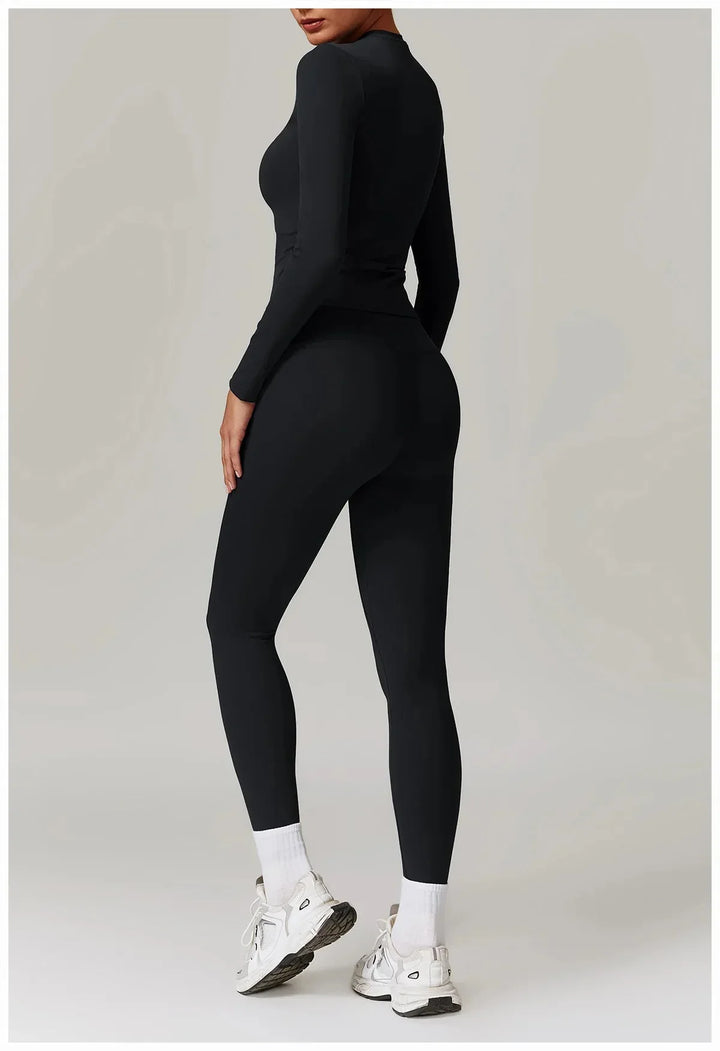 Enchanting Workout Ensemble - Leggings & Matching Top