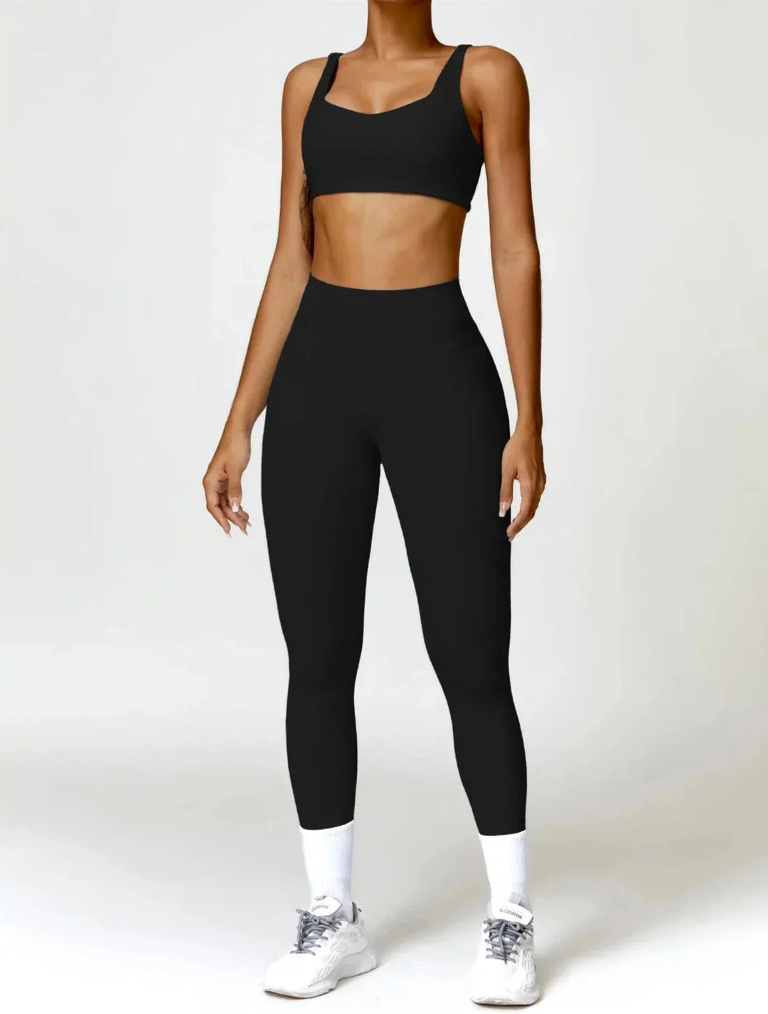 Elevate Your Workout with the Charm Flex Performance Bra and Leggings Set