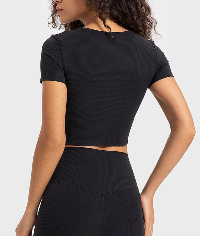 Chic Hollow Design Crop Top