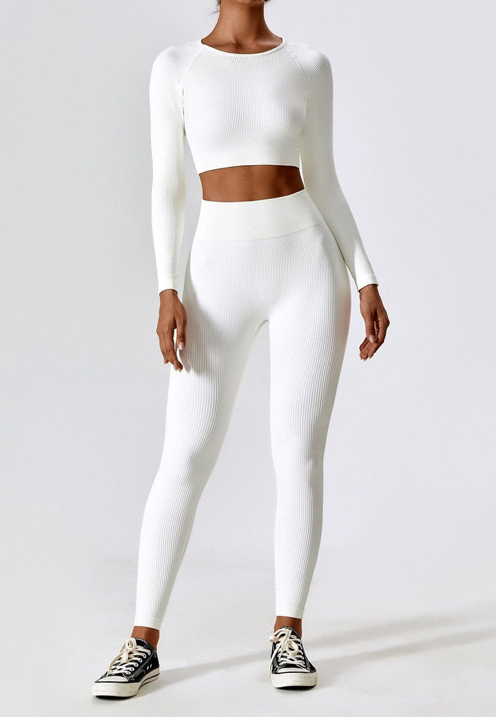 Grove Ultimate Comfort Seamless Set - Stylish Top & Leggings Combo